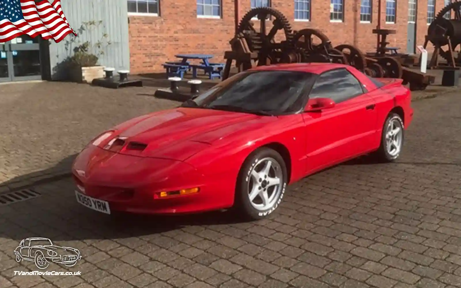 TV Film Movie Action Vehicles Scotland USA American Pontiac Formula Firebird WS6 (1996) - Front OS