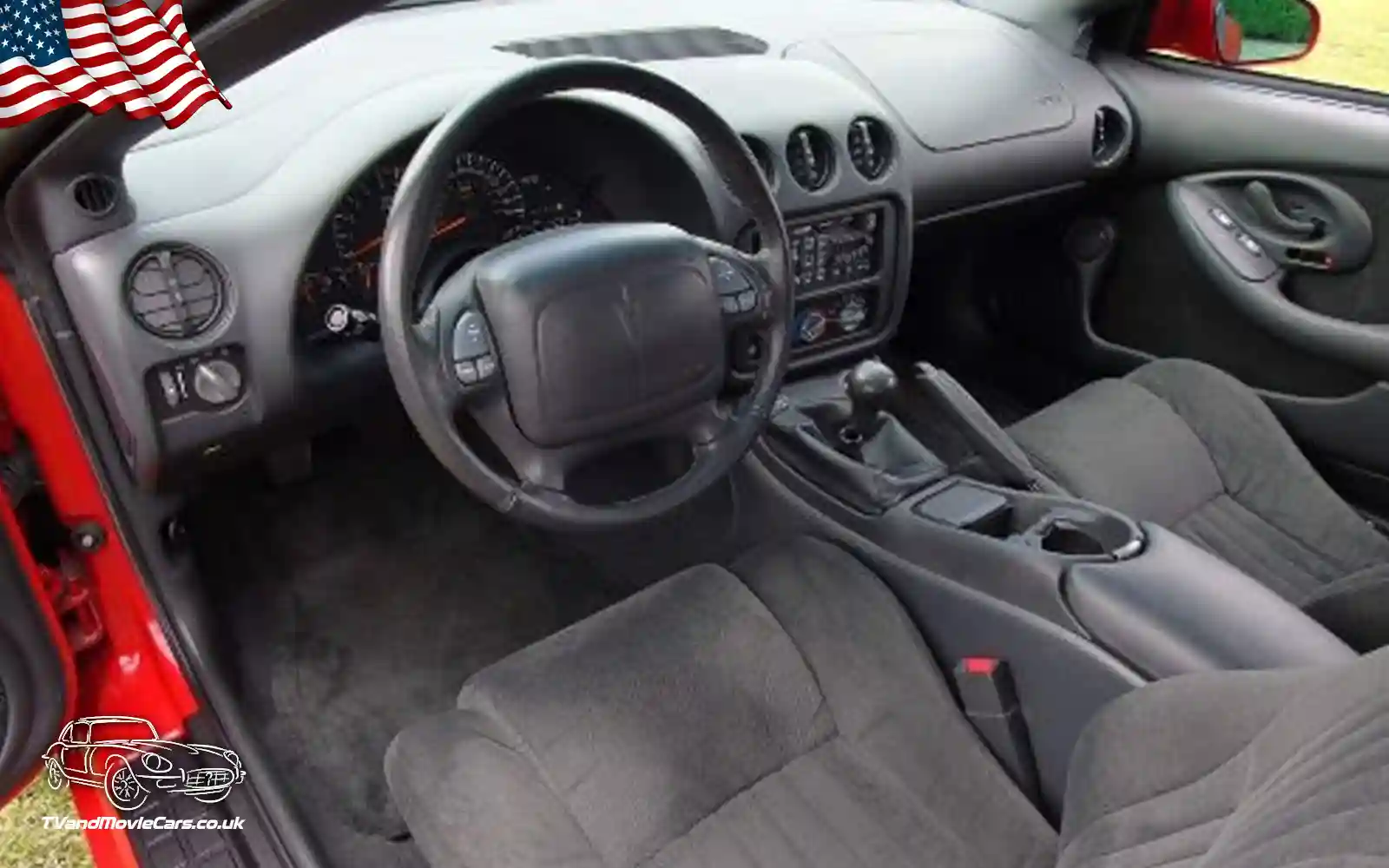 TV Film Movie Action Vehicles Scotland USA American Pontiac Formula Firebird WS6 (1996) - Internal Front OS
