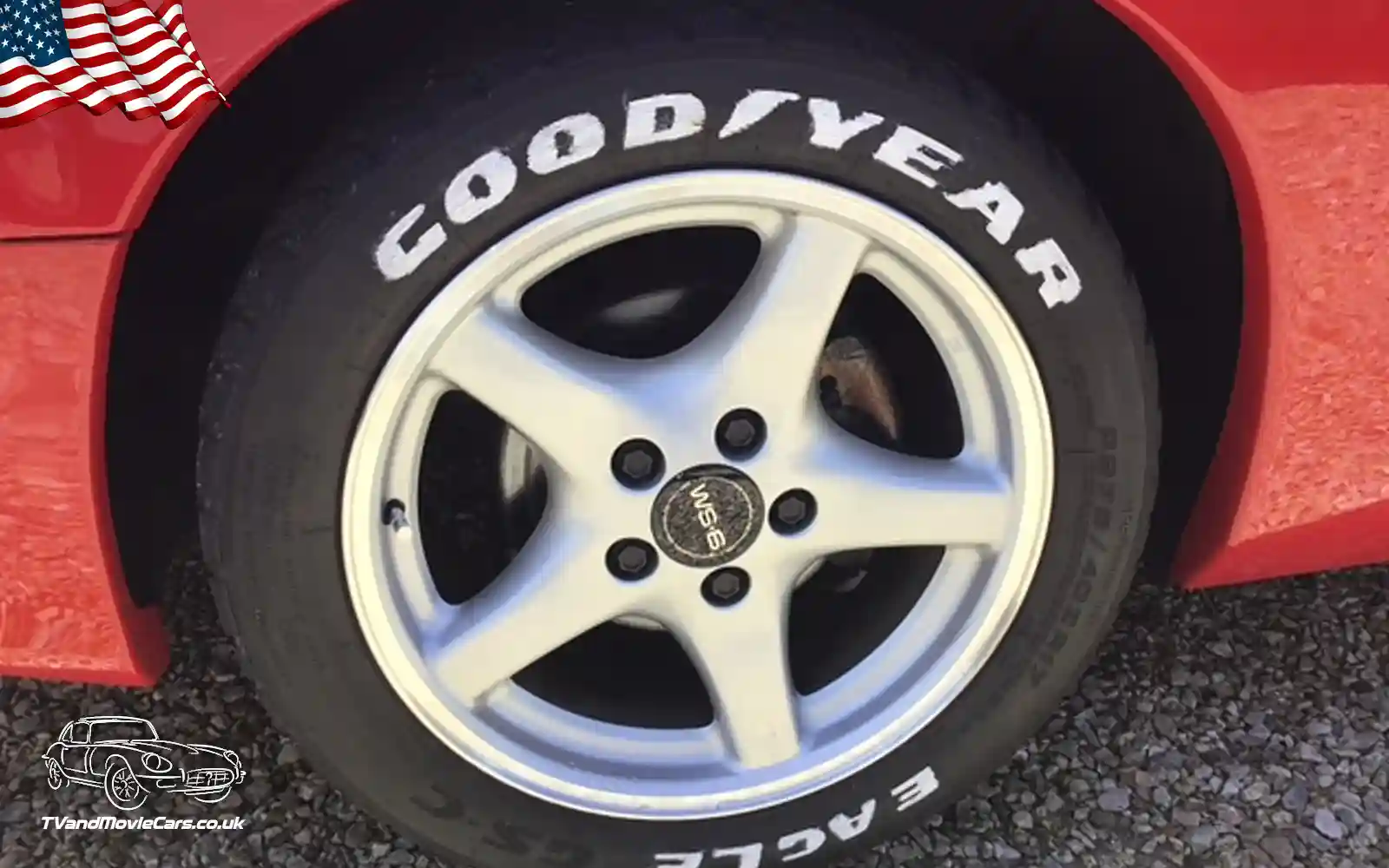 TV Film Movie Action Vehicles Scotland USA American Pontiac Formula Firebird WS6 (1996) - Wheel CU